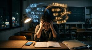 新河岸の個別指導塾で葛藤する