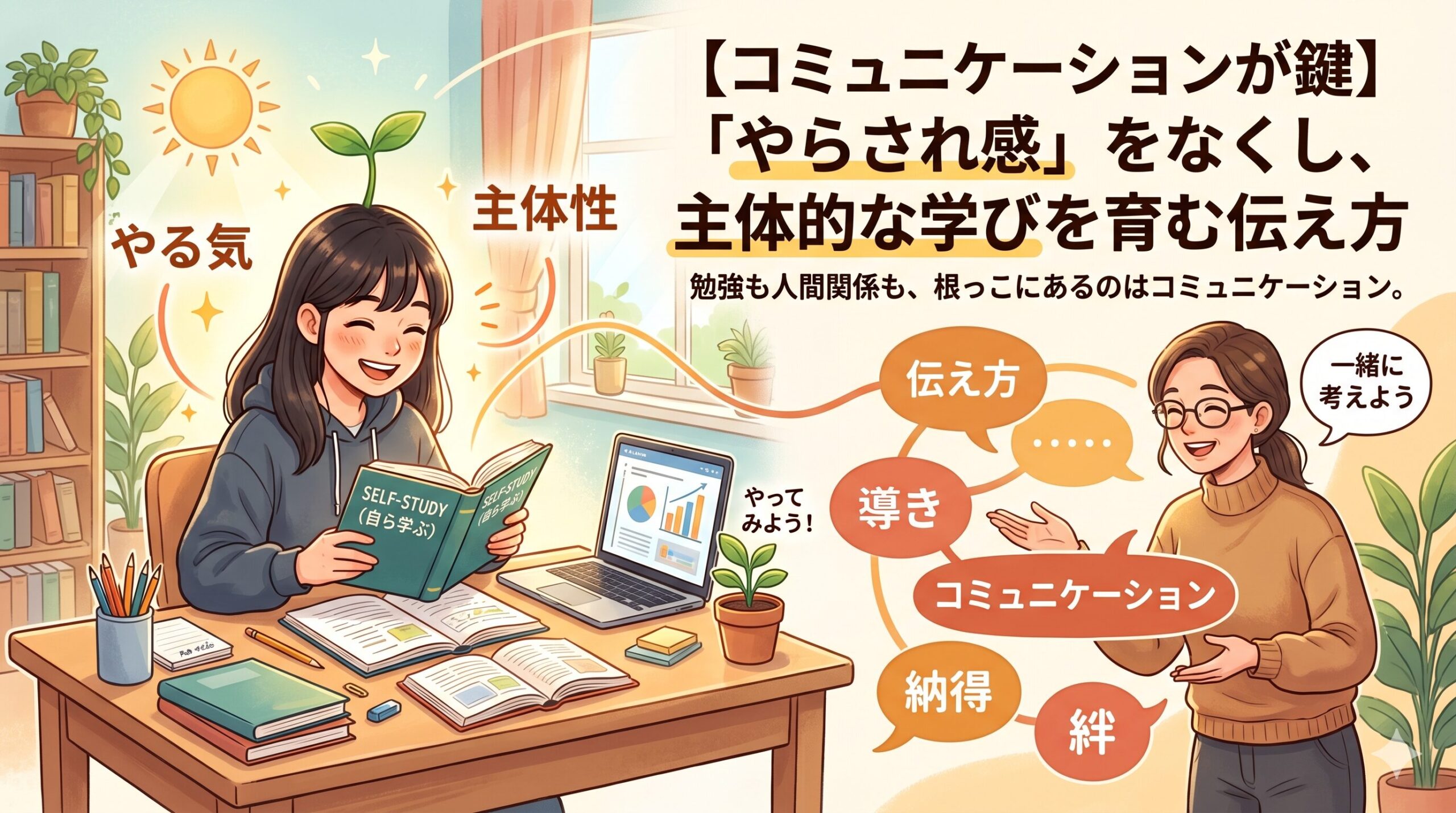 新河岸の個別指導塾でやらされ感をなくす