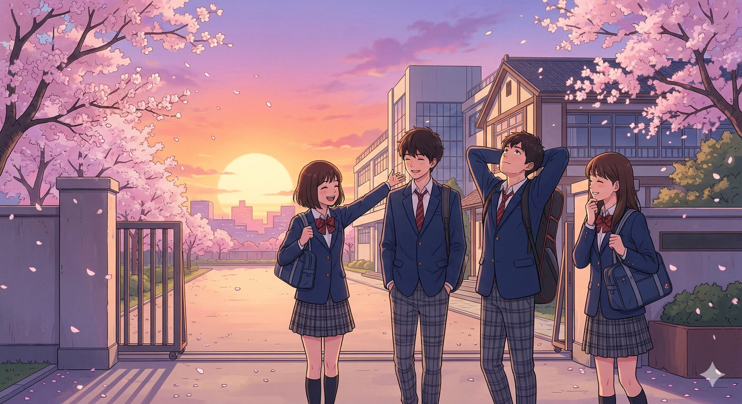 新河岸の塾で青春の1ページを