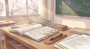 新河岸の塾でもふわふわ