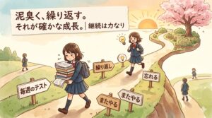 新河岸の個別指導塾では何度も泥臭く努力する