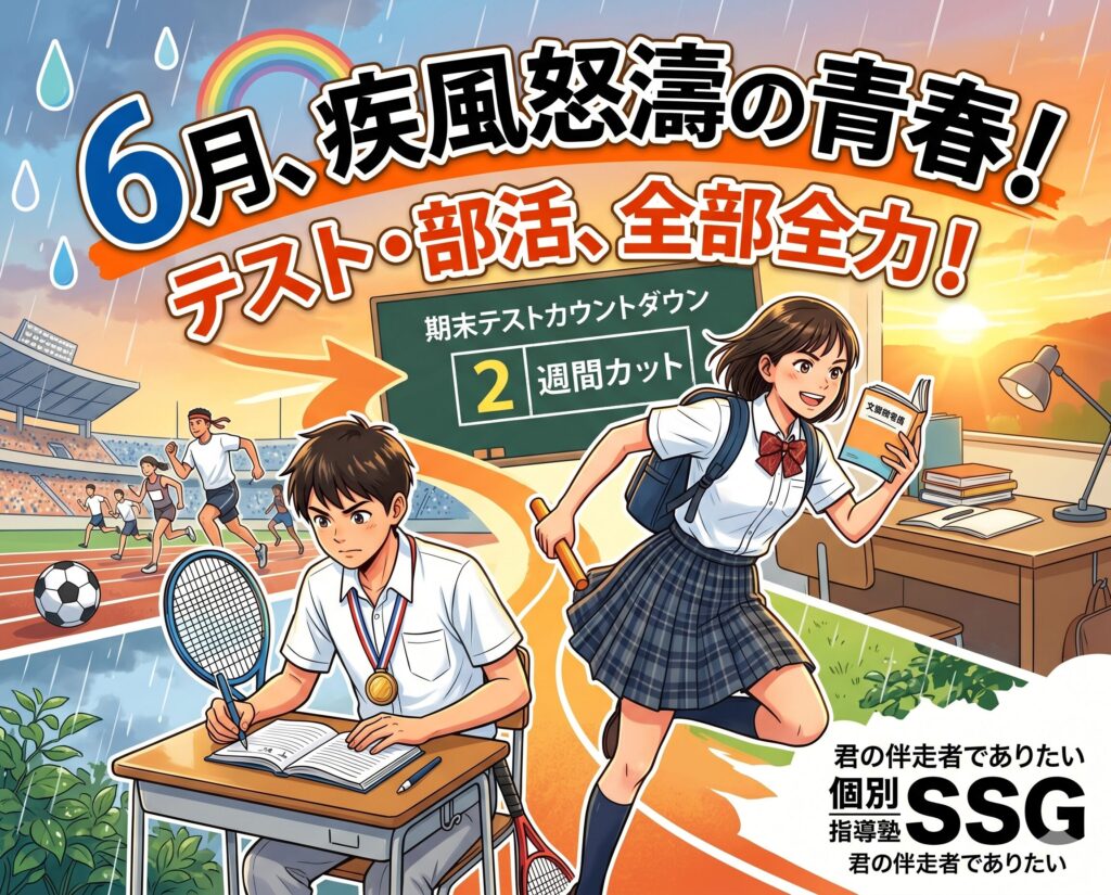 新河岸で青春を共に過ごせる個別指導塾SSG