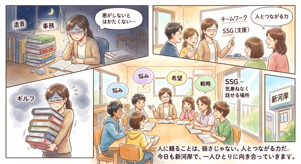 人から頼られる、そんな存在に個別指導塾SSGはなりたい