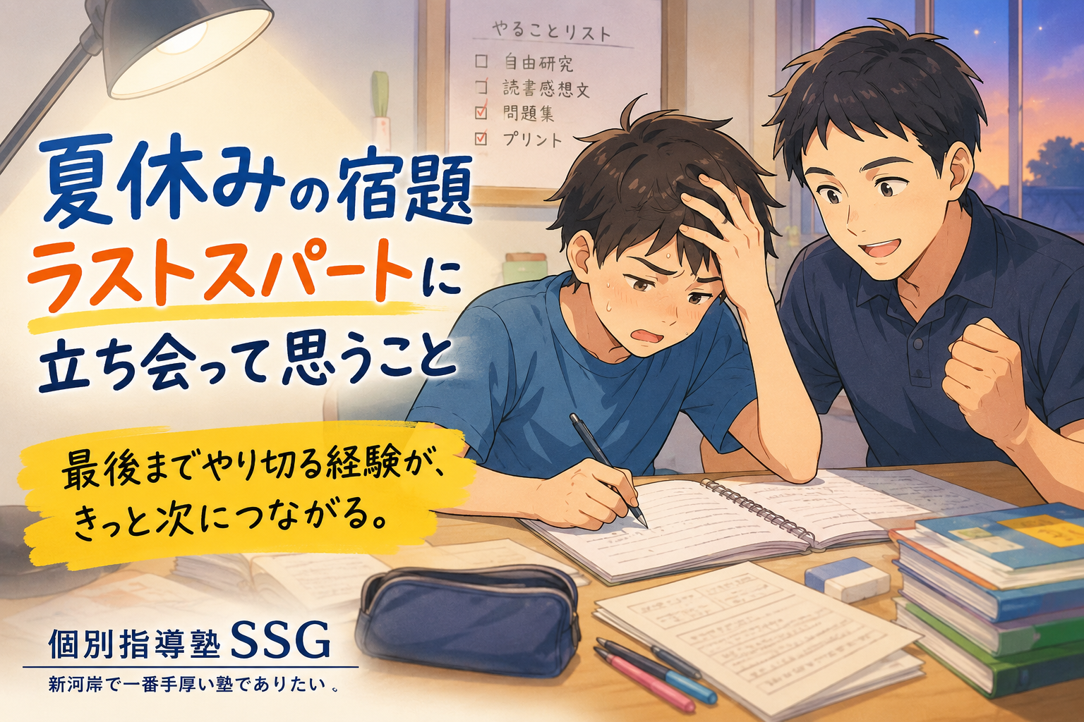 夏休みの宿題