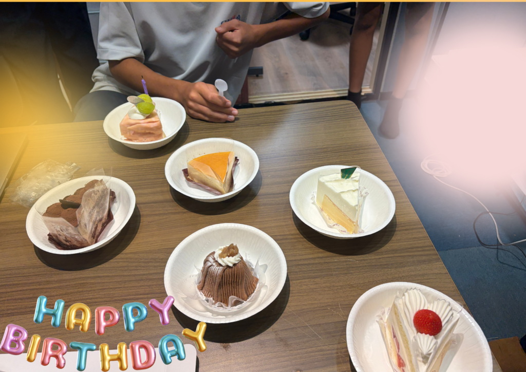 誕生日おめでとうをみんなで祝う個別指導塾SSG
